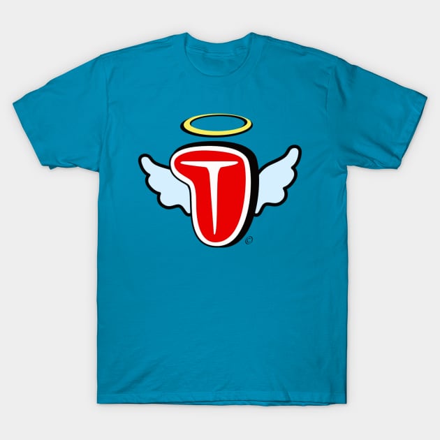 Angel Steak Comics T-Shirt by KramerArt